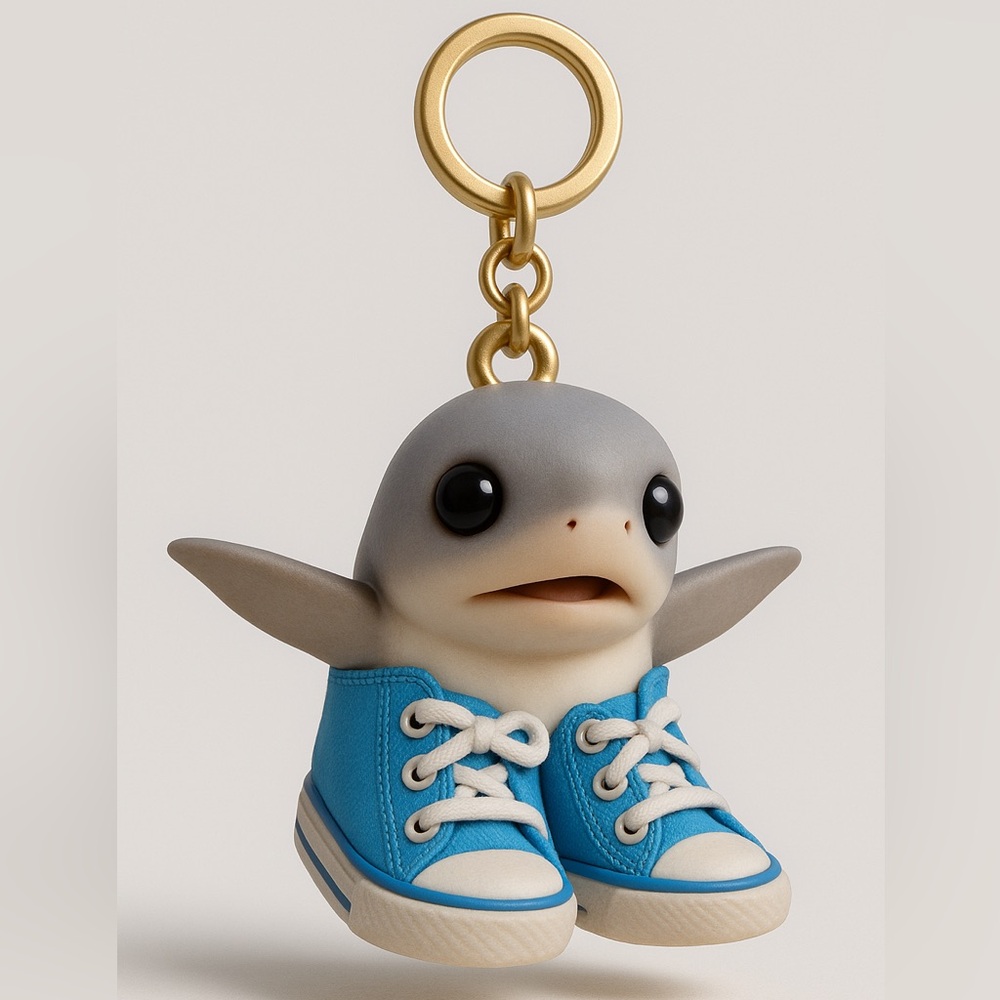RARE Baby Tralalero Tralalala keychain
